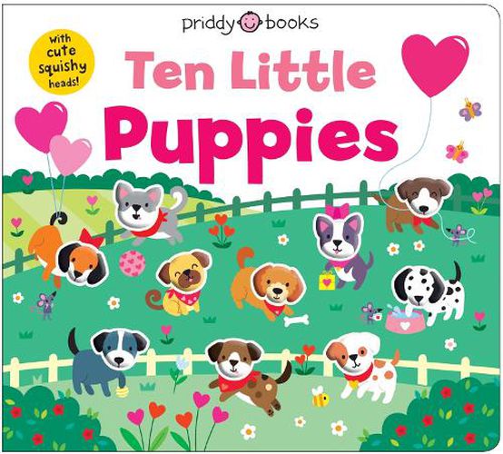 Cover image for Ten Little Puppies (Little Squishies)