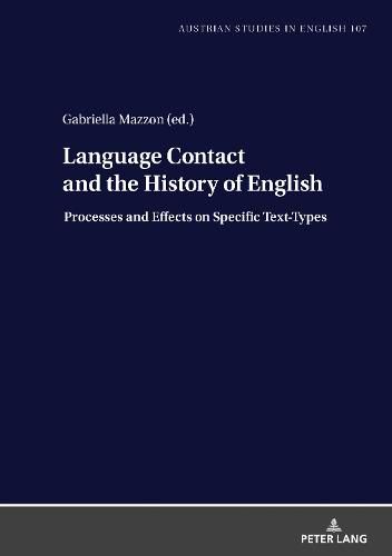 Cover image for Language Contact and the History of English