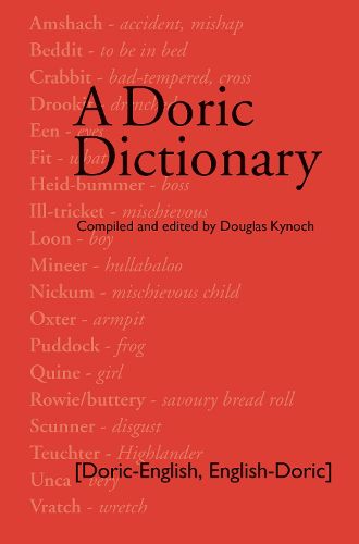 Cover image for A Doric Dictionary
