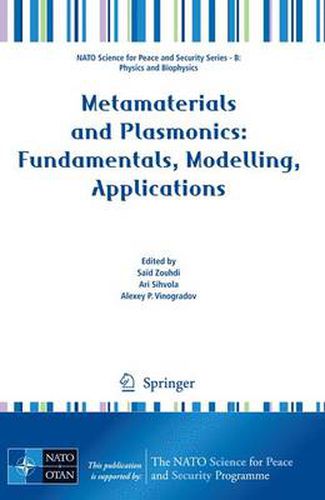 Cover image for Metamaterials and Plasmonics: Fundamentals, Modelling, Applications