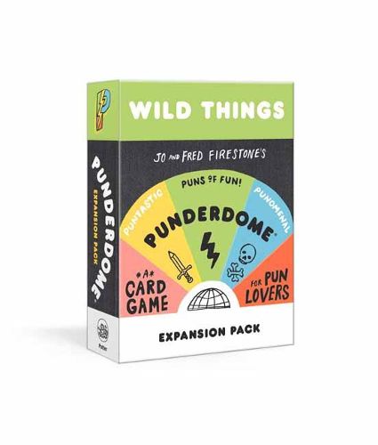 Cover image for Punderdome Wild Things Expansion Pack 50 Cards Toucan Add To The Core Game