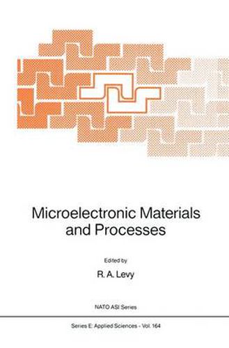 Cover image for Microelectronic Materials and Processes