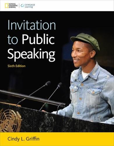 Cover image for Invitation to Public Speaking - National Geographic Edition