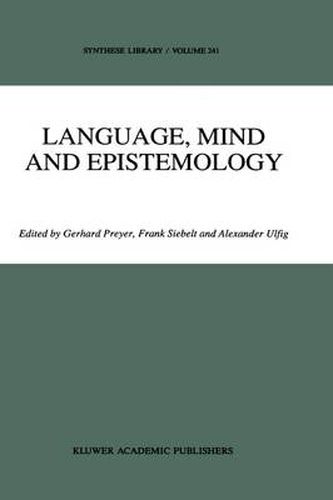 Language, Mind and Epistemology: On Donald Davidson's Philosophy