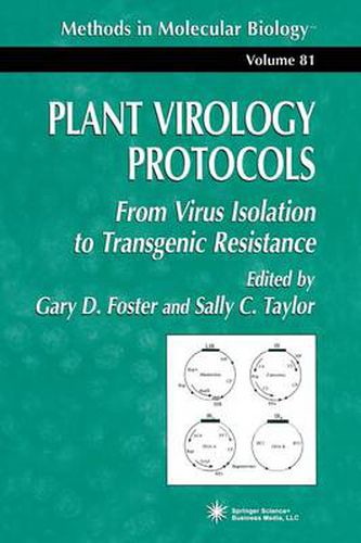 Cover image for Plant Virology Protocols: From Virus Isolation to Transgenic Resistance