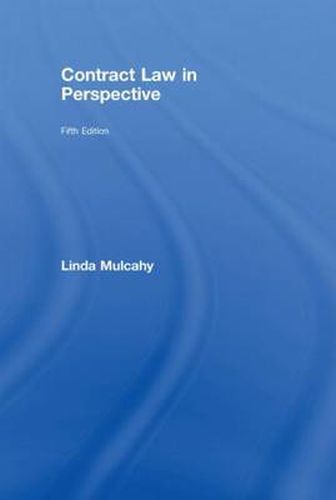 Cover image for Contract Law in Perspective