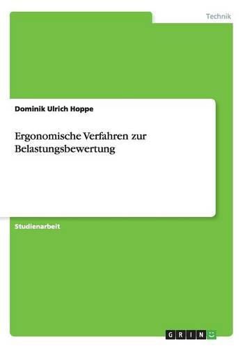 Cover image for Ergonomische Verfahren zur Belastungsbewertung