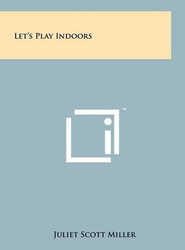 Cover image for Let's Play Indoors