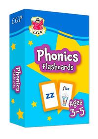 Cover image for Phonics Flashcards for Ages 3-5