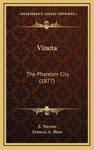 Cover image for Vineta: The Phantom City (1877)