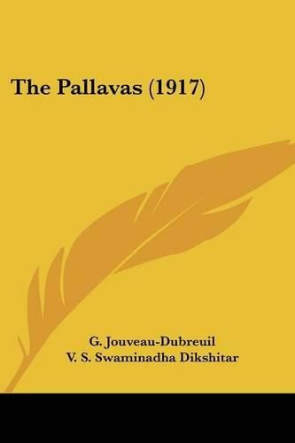 Cover image for The Pallavas (1917)