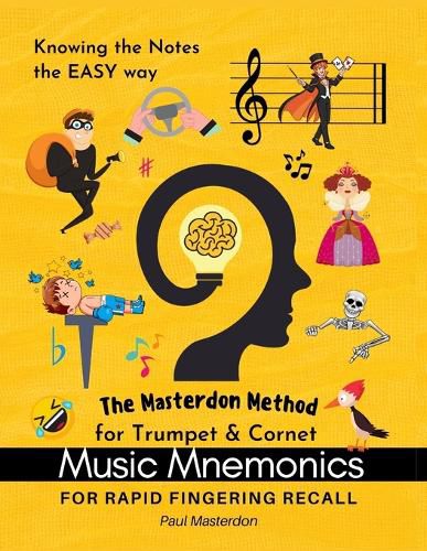 Cover image for Trumpet Mnemonics - Easy Memory Hacks For Rapid Fingering Recall on B-Flat Trumpet and Cornet