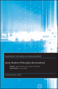 Cover image for Early Modern Philosophy Reconsidered