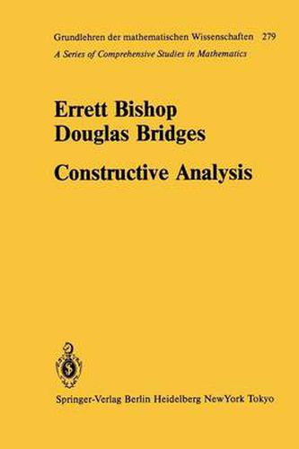 Cover image for Constructive Analysis