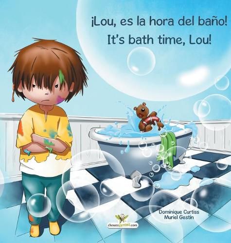 Cover image for !Lou, es la hora del bano! - It's bath time, Lou!