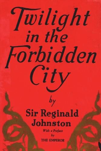 Cover image for Twilight in the Forbidden City