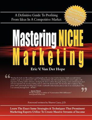 Cover image for Mastering Niche Marketing: A Definitive Guide to Profiting From Ideas in a Competitive Market