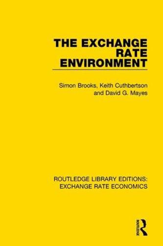 The Exchange Rate Environment