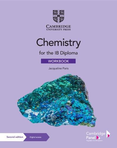 Cover image for Chemistry for the IB Diploma Workbook with Digital Access (2 Years)