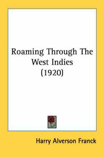 Roaming Through the West Indies (1920)