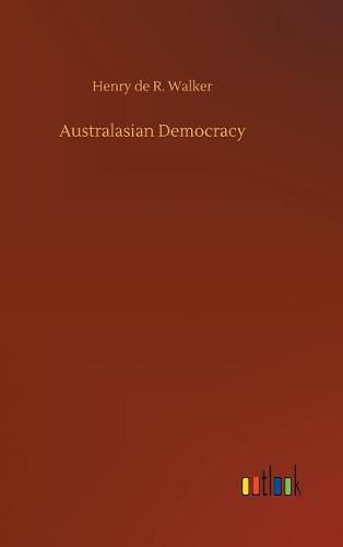 Cover image for Australasian Democracy