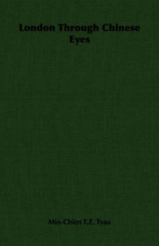 Cover image for London Through Chinese Eyes