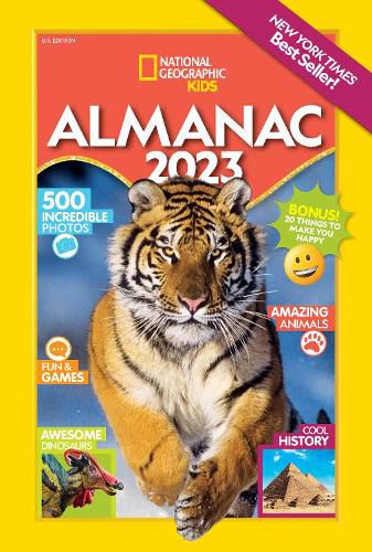 Cover image for National Geographic Kids Almanac 2023 (Us Edition)