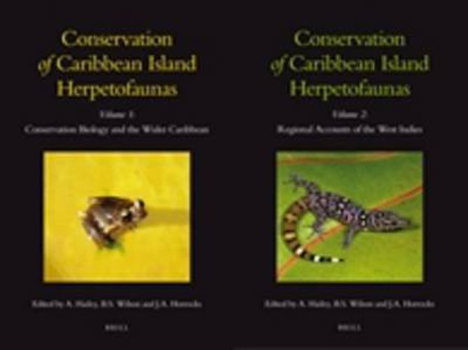 Cover image for Conservation of Caribbean Island Herpetofaunas, Volume 1 & 2
