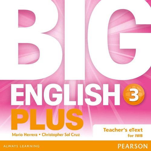 Cover image for Big English Plus 3 Teacher's eText CD