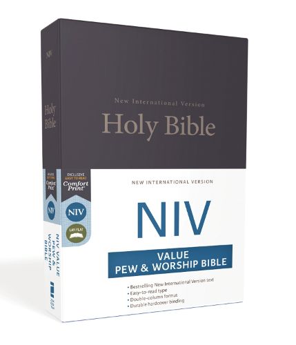 Cover image for NIV, Value Pew and Worship Bible, Hardcover, Blue