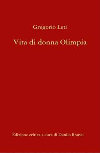 Cover image for Vita Di Donna Olimpia