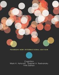 Cover image for Cognition: Pearson New International Edition