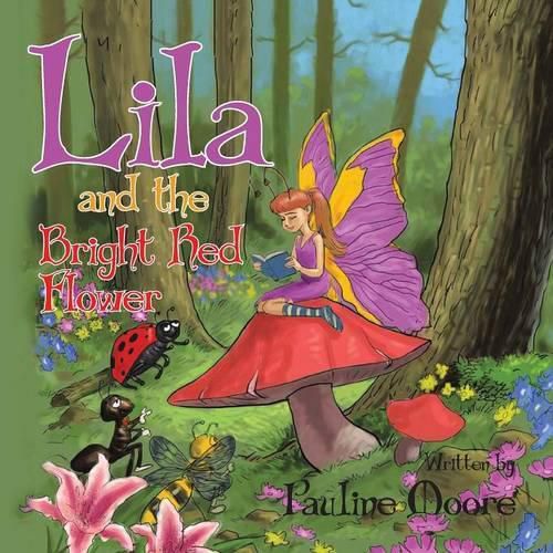 Cover image for Lila and the Bright Red Flower