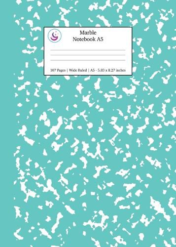 Cover image for Marble Notebook A5