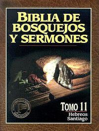 Cover image for Biblia de Bosquejos y Sermones-RV 1960-Hebreos/Santiago