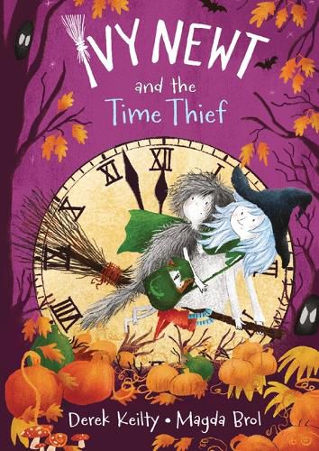 Cover image for Ivy Newt and the Time Thief