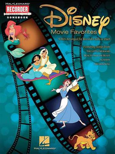 Cover image for Disney Movie Favorites for Recorder