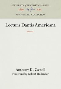 Cover image for Lectura Dantis Americana: Inferno I