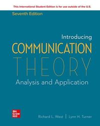 Cover image for ISE Introducing Communication Theory: Analysis and Application