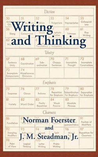 Writing and Thinking: A Handbook of Composition and Revision