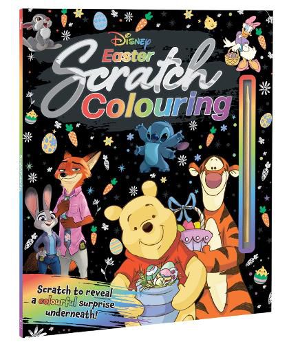 Cover image for Disney: Easter Scratch Colouring