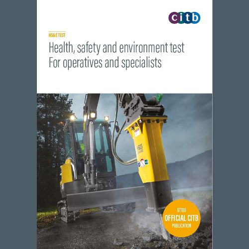 Cover image for Health, safety and environment test for operatives and specialists