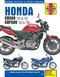 Cover image for Honda CB500 & CBF500 (93 - 08)