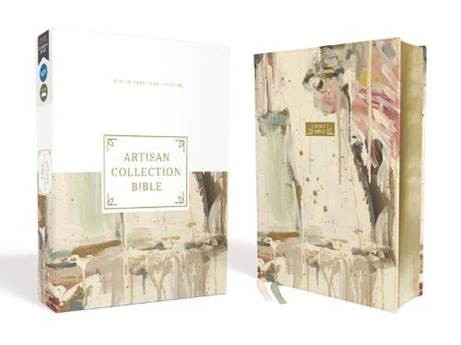 Cover image for NIV, Artisan Collection Bible, Leathersoft, Multi-color/Cream, Red Letter, Comfort Print