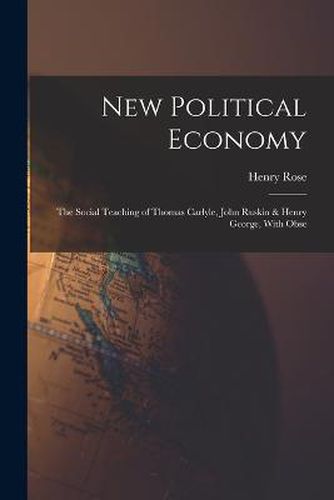 Cover image for New Political Economy