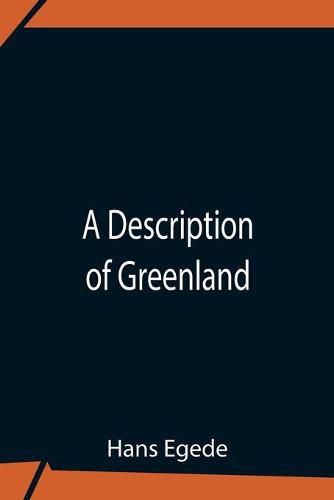 Cover image for A Description Of Greenland