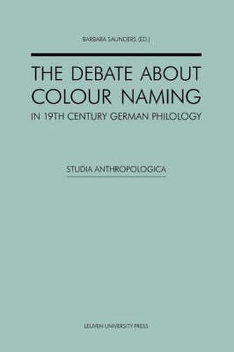 Cover image for The Debate about Colour Naming in 19th-Century German Philology