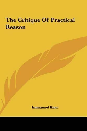 Cover image for The Critique of Practical Reason