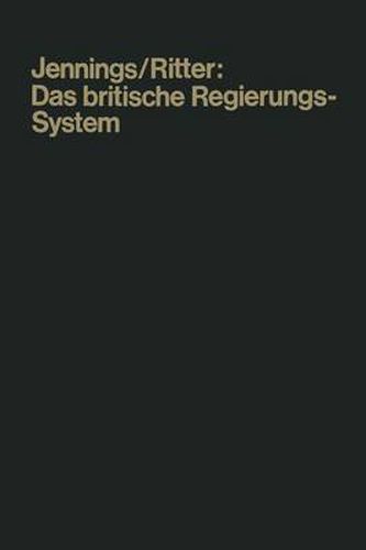 Cover image for Das Britische Regierungssystem: Leitfaden Und Quellenbuch