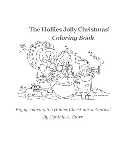 Cover image for The Hollies Jolly Christmas! Coloring Book